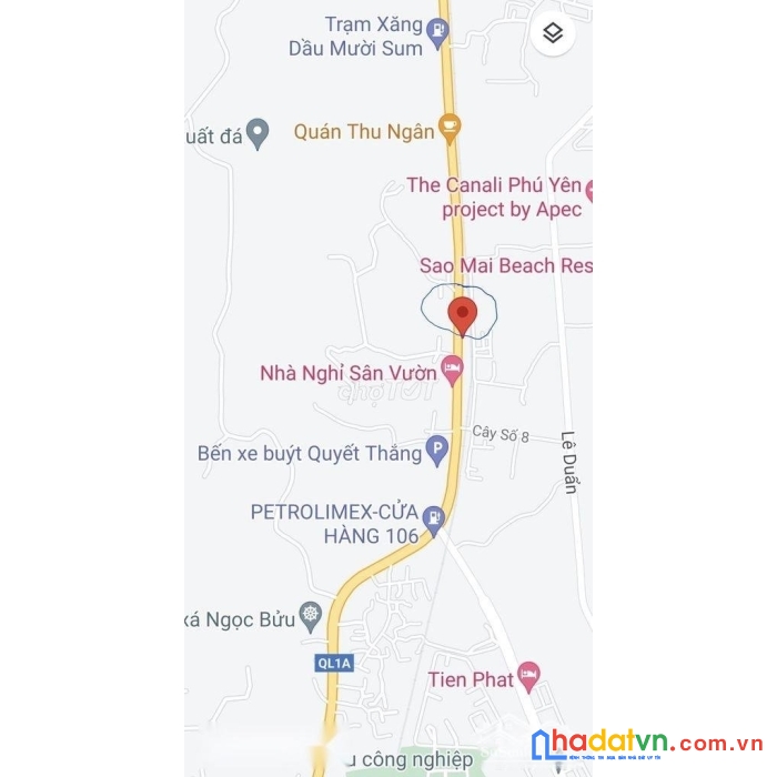 Chính chủ cần bán đất ql.1a thôn chính nghĩa xã an phú, thành phố tuy hòa,phú yên