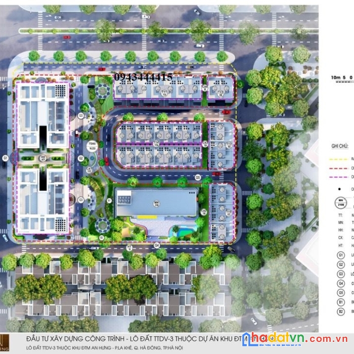 Chuẩn bị ra mắt the charm an hưng - mặt đường tố hữu - sổ hồng lâu dài - dt từ 54 đến 97m2 - giao
