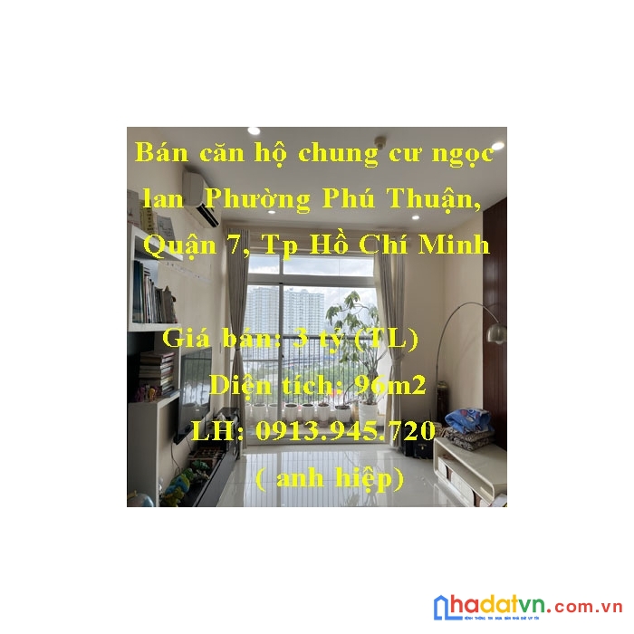 Bán căn hộ phú thuận, phường phú thuận, quận 7, tp hồ chí minh