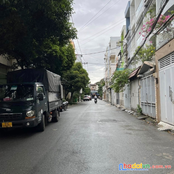 (hiếm) bán nhà hxh lê quang định, 4.5 x 21, 4t, nở hậu, 7 tỷ nhỉnh, 0967229394