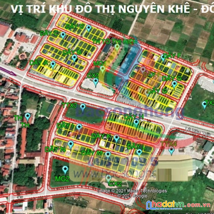 Siêu mẫu phân lô biệt thự cực đẳng cấp tại lê hữu tựu nguyên khê đông anh 216m2. giá siêu rẻ