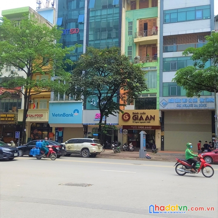 Bán nhà riêng quận cầu giấy, mặt phố hồ tùng mậu 60m–5t– mt5m: 22 tỷ