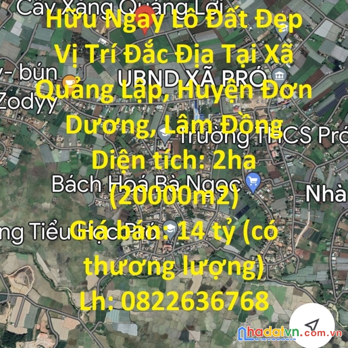 Hot hot hot !!! sở hữu ngay lô đất đẹp vị trí đắc địa tại xã quảng lập, huyện đơn dương, lâm đồng