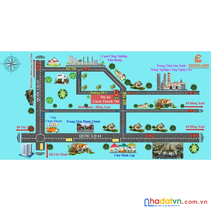 B.án đất mặt tiền đường liên tỉnh và đường liên xã. giá từ 2,1 triệu/m2