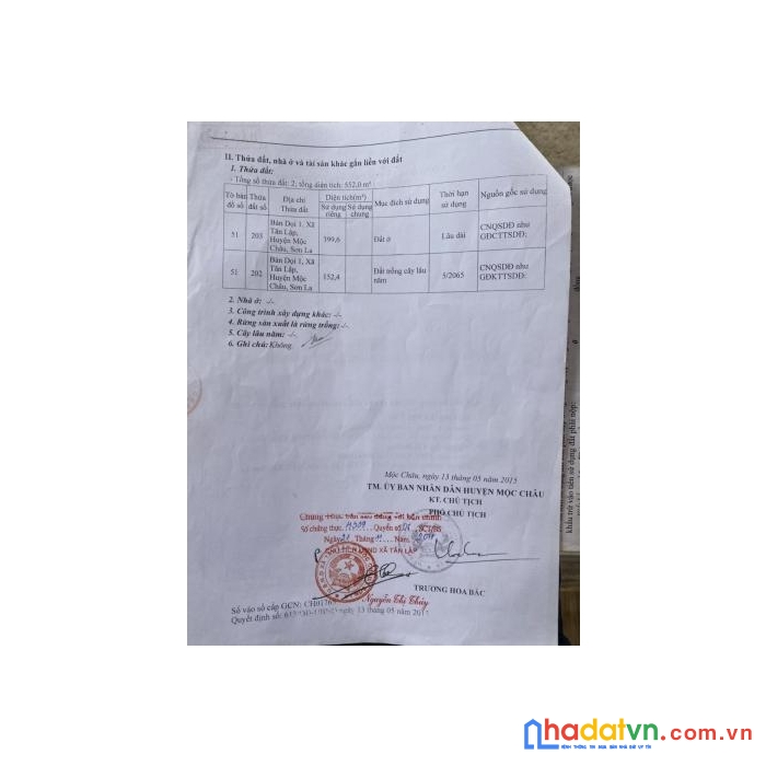 Đất nền mộc châu giá rẻ đầu tư biên độ lợi nhuận tăng cao