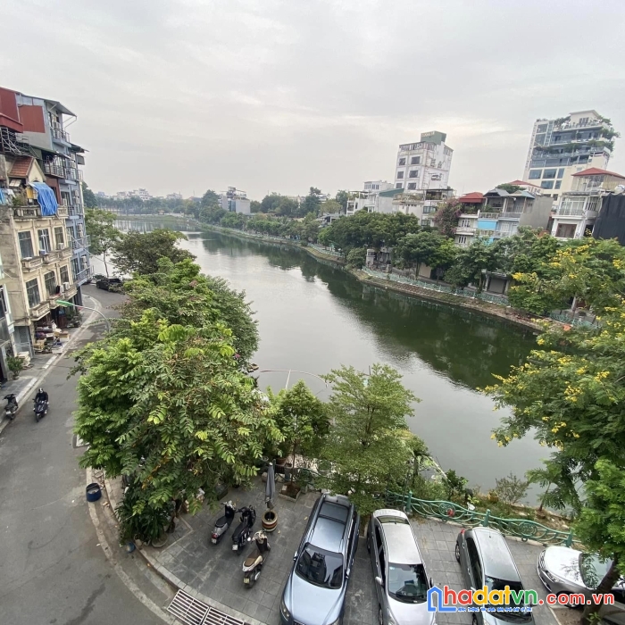 Nhà mặt phố vũ miên - tây hồ. view hồ tây. đẳng cấp. dt 120m2. 4 tầng. giá 56 tỷ