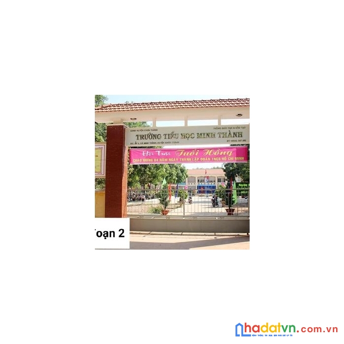 Chủ kẹt tiền b.án gấp lô đất mặt tiền cách chợ minh thành có 200m