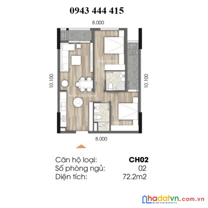 The charm an hưng - tố hữu hà đông - 72m2 2pn 2 vs - nội thất cao cấp - chỉ từ 700tr (30%) nh hỗ
