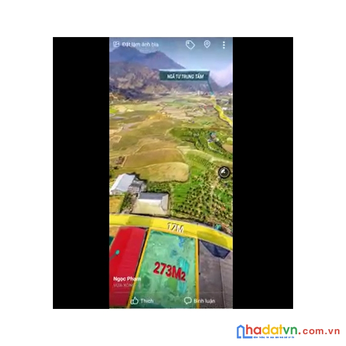 Bán đất nền sapa - mảnh đất khoảng 273m2 tại suối thầu, tả phìn
