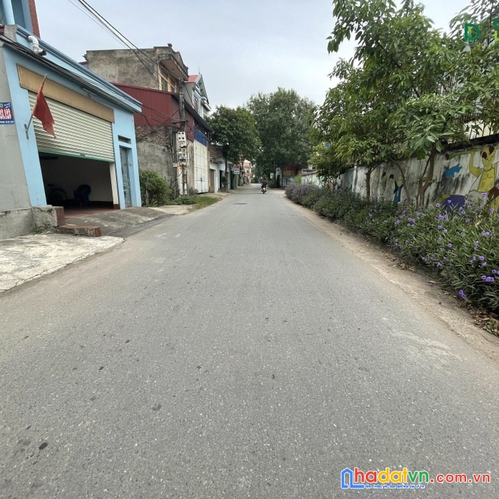 Trục kinh doanh tại mai nội - mai đình , cách ql3 chỉ 60m . giá đầu tư . diện tích 75m , mặt tiền