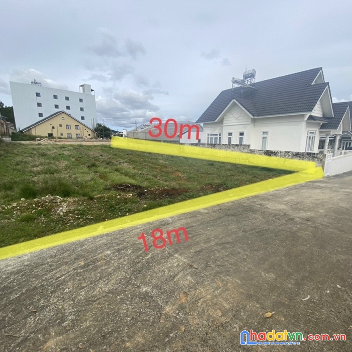 Cần bán gấp đất nền biệt thự đường ngô tất tố, đà lạt 540m2