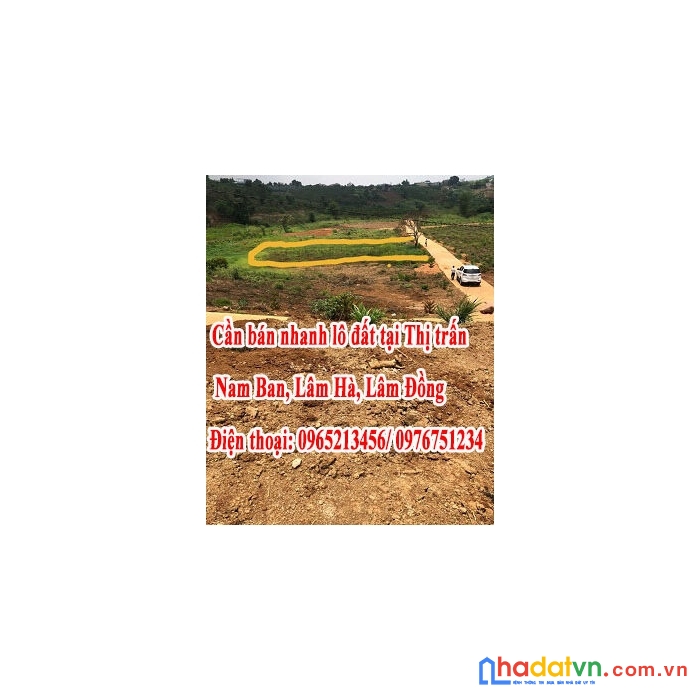 Chính chủ cần bán nhanh lô đất tại thị trấn nam ban, lâm hà, lâm đồng
