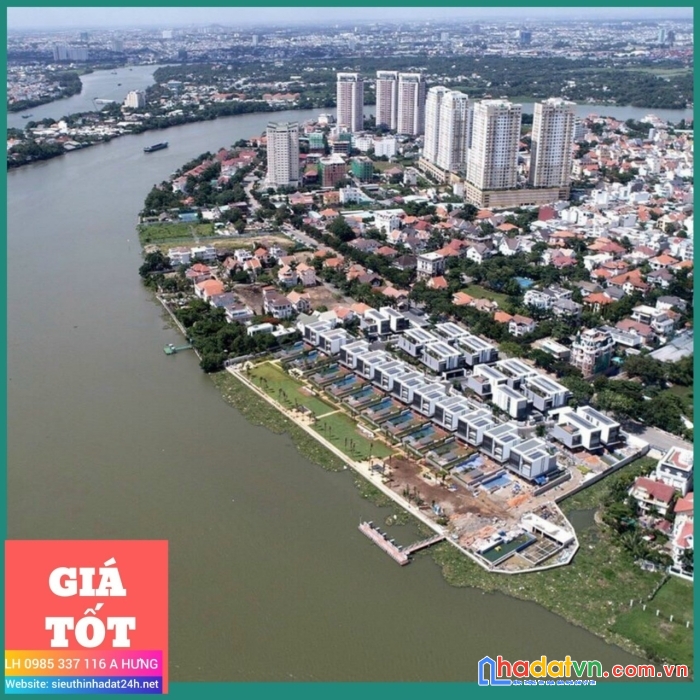 Bán biệt thự nằm trong khu compound phú nhuận thảo điền -q2 , dt= 1053m2 - giá = 170 tỷ