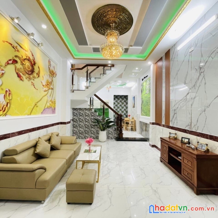 Nhà đẹp h6m p.thới an, gần ubnd 12 - 4 tầng, xem là mê.