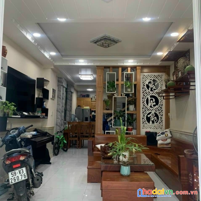 Nhà đẹp, hẻm 3.5m, bờ bao tân thắng, 4 x 12m, 5.3 tỷ, tân phú