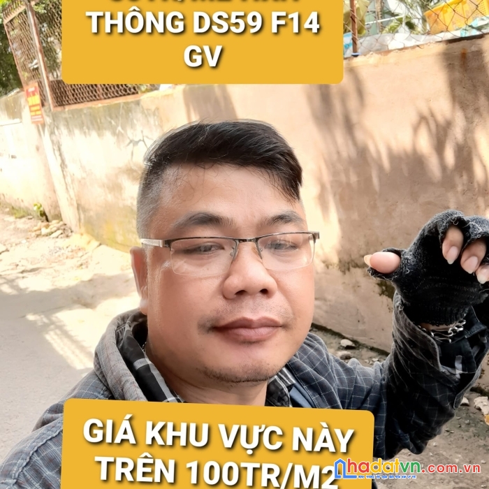 Hót - 210m2 giá 11 tỷ đường số 59 phường 14 gò vấp tphcm