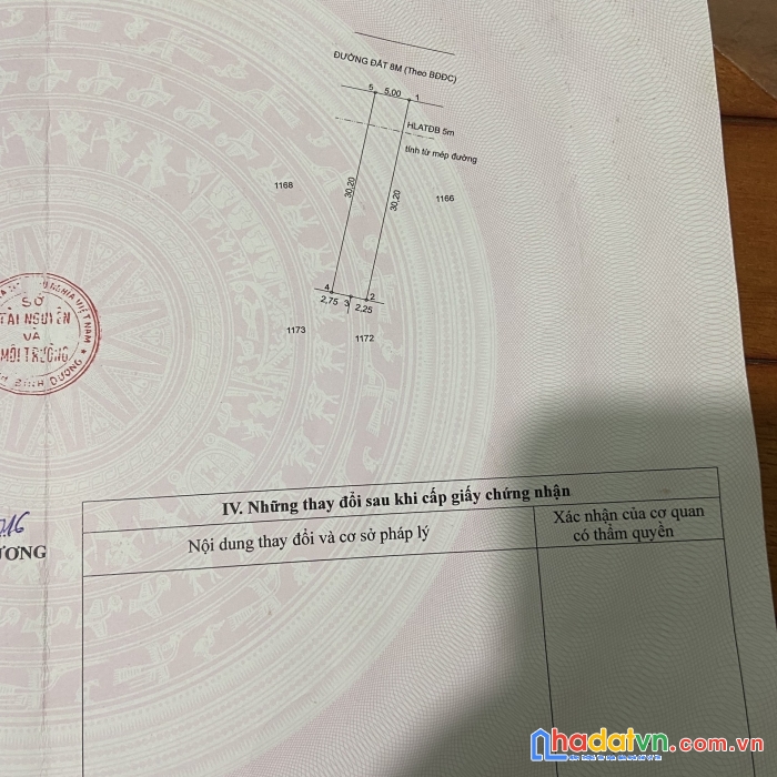 Cần bán gấp đất chính chủ bàu bàng bình dương