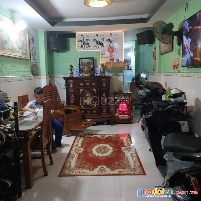 Nhà hẻm xe hơi giáp tân phú đường số 5a ,p bình hưng hòa a, bình tân.  33m, 2 tầng, giá 2 tỷ 950.