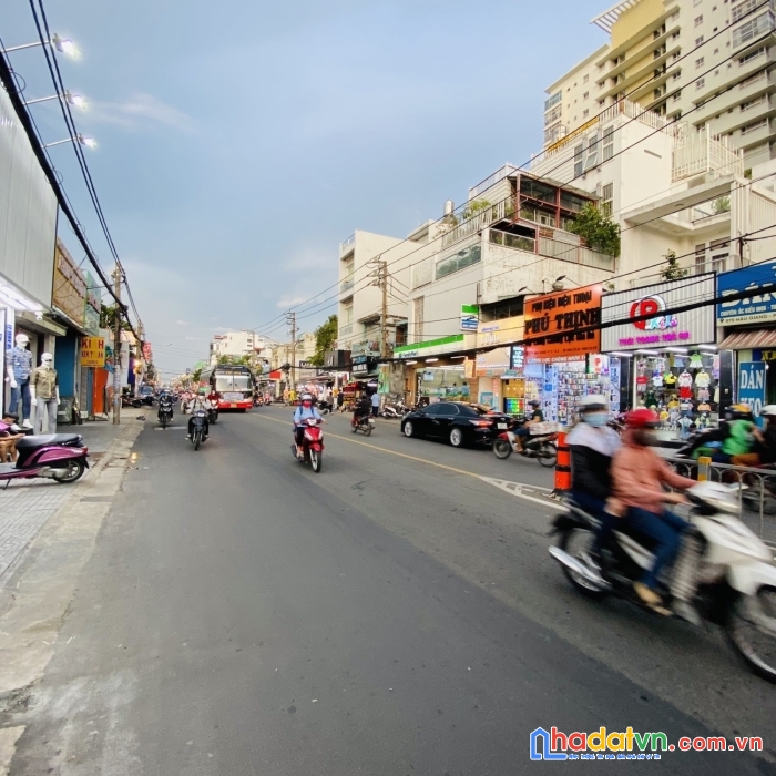 Bán nhà mặt tiền hậu giang - quận 6, dt 4 x 31, 3 tầng giá 23.8 tỷ.