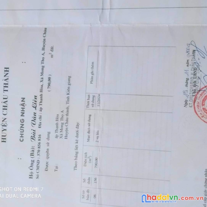 Sở hữu ngay lô đất siêu đẹp vị trí đắc địa tại kiên giang