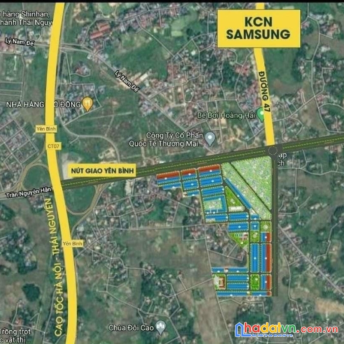 Tấn đức jsc center (đất nền, nhà liền kề, shophouse) - phổ yên, thái nguyên