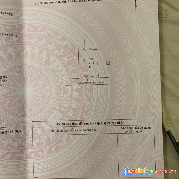Chính chủ bán nhà phố ngọc lâm - 40m - mt 4m - 3 tầng - ngõ thông - lô góc - 20m ra ô tô tránh -