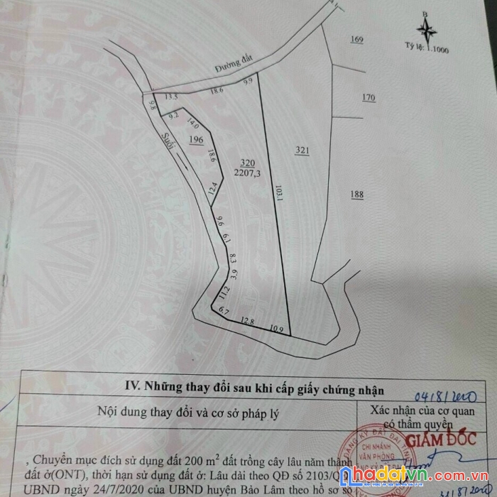 Chủ kẹt tiền cần bán gấp lô đất bảo lộc-lâm đồng đón đầu cao tốc dầu dây liên khương