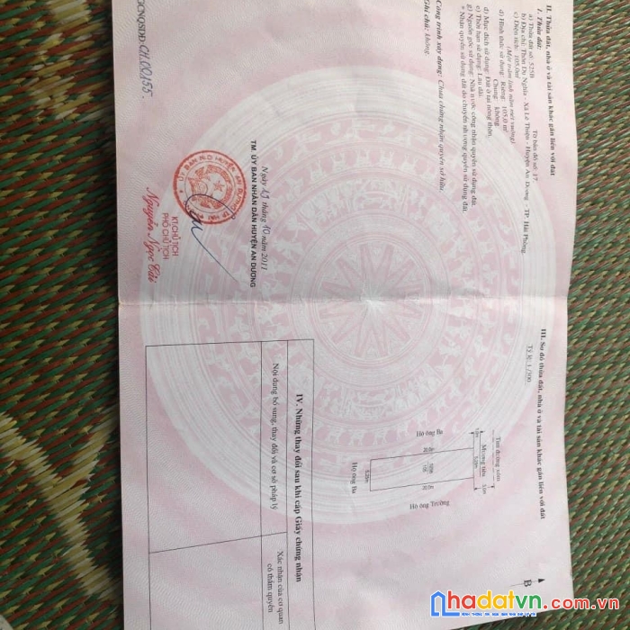Chính chủ (đất chính chủ tên vk ck em) cần bán nhanh mảnh đất đẹp khoa khôi của lê thiện phố - an