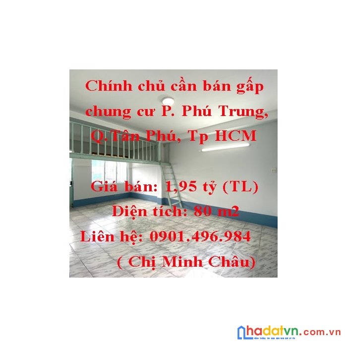 Chính chủ cần bán gấp chung cư 80m2 giá rẻ