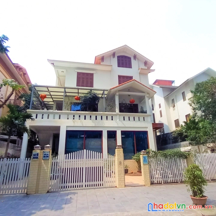 Bán nhà biệt thự kđt mới văn khê 210m-4t-mt 14m, lô góc, sân vườn: 25 tỷ