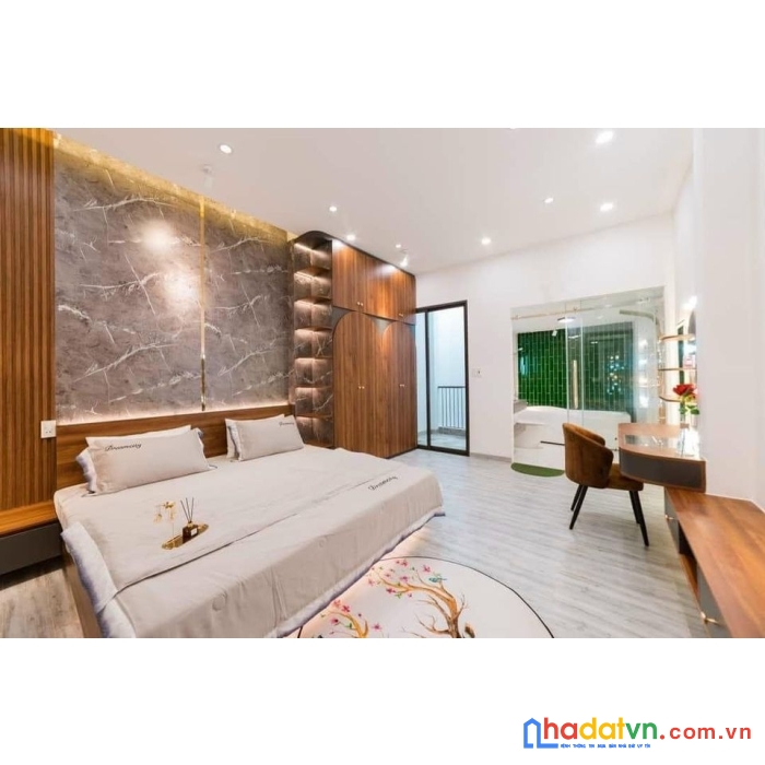 Lấy vợ hiền hoà xây nhà hướng nam, nhà 3 tầng trung tâm thanh khê, tặng nội thất, mặt tiền hơn 5m,