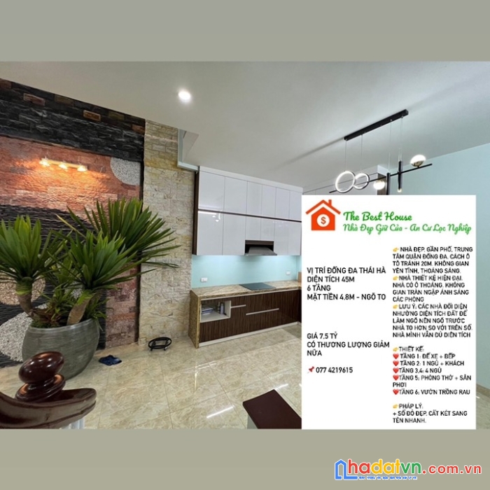Giảm giá bán nhà cuối năm các quận nội thành