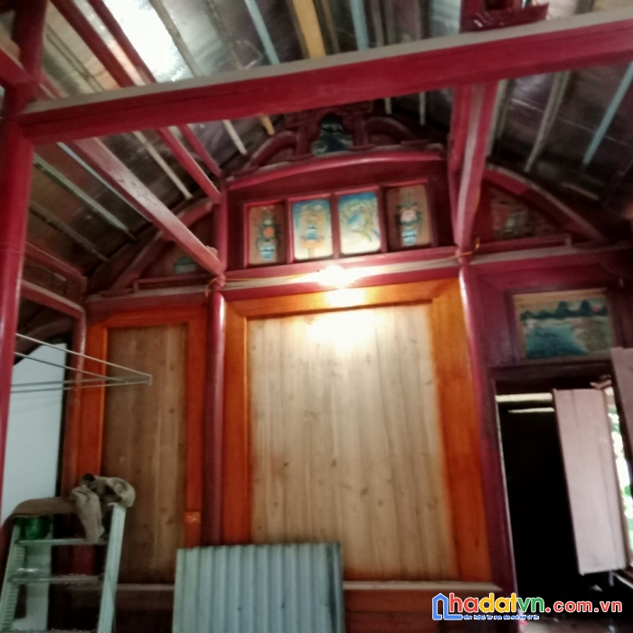 Bán nhà gỗ tặng 3 lô đất gồm 4 sổ đỏ tại ngã 3 tl 321 xã lương sơn, huyện yên lập, tỉnh phú thọ