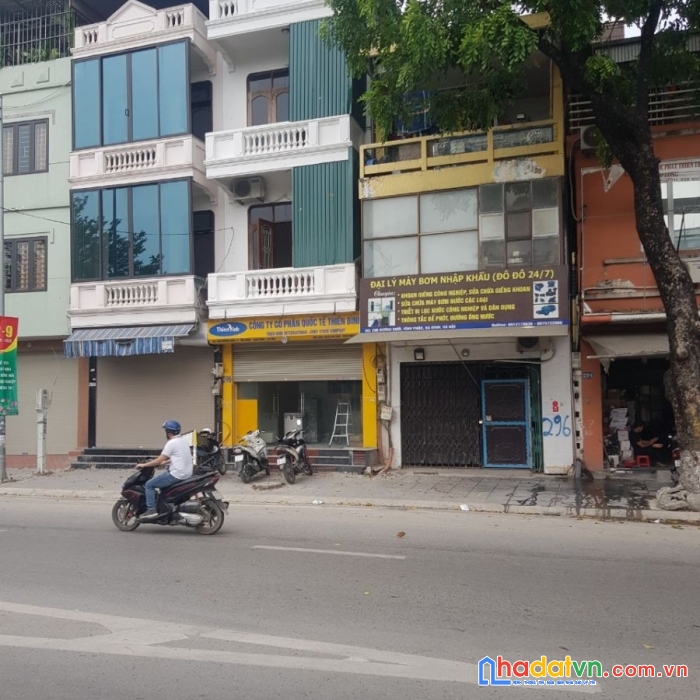 Bán đất tặng nhà mặt phố số 296 đường bưởi, ba đình, hà nội.