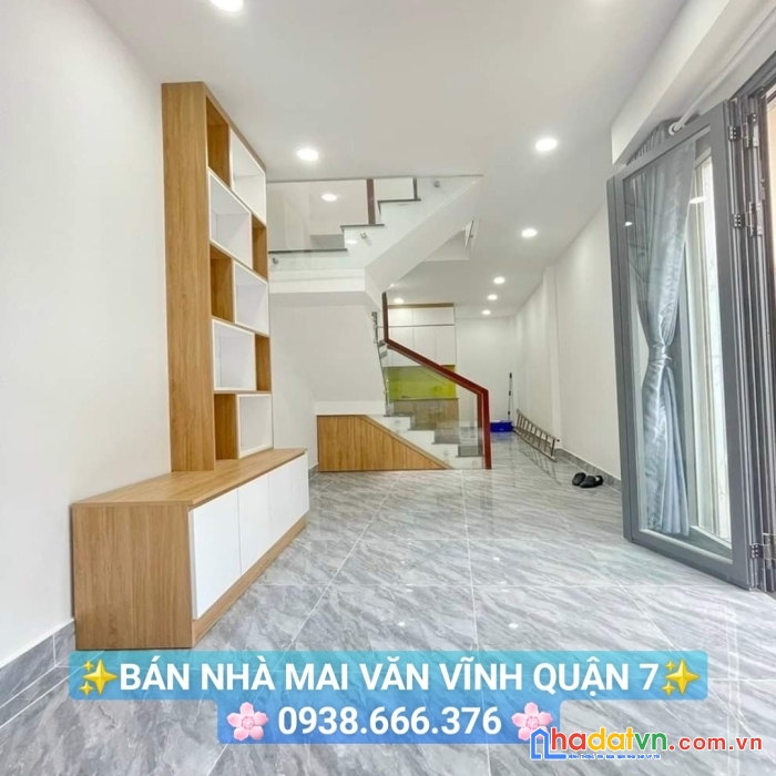 Bán nhà hẻm mai văn vĩnh quận 7 - nhà mới đẹp , tặng full nội thất