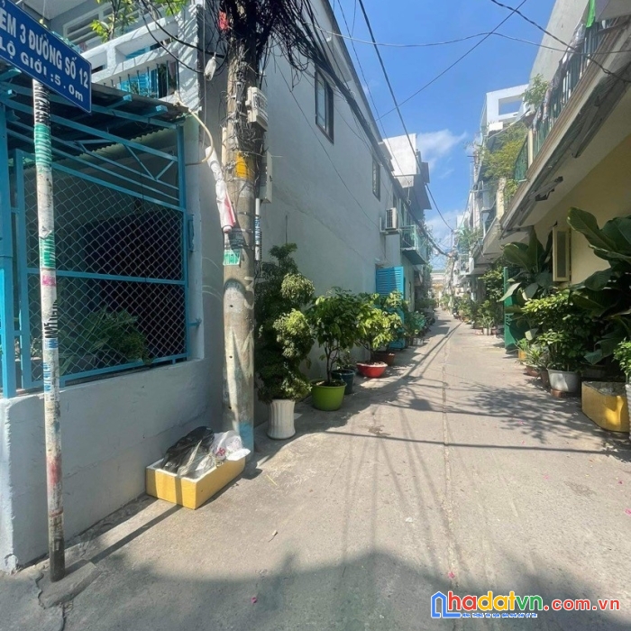 Nhà bán hẻm n37 cư xá phú lâm a 36m2 mt 4.3m quận 6 chỉ 3.8 tỷ