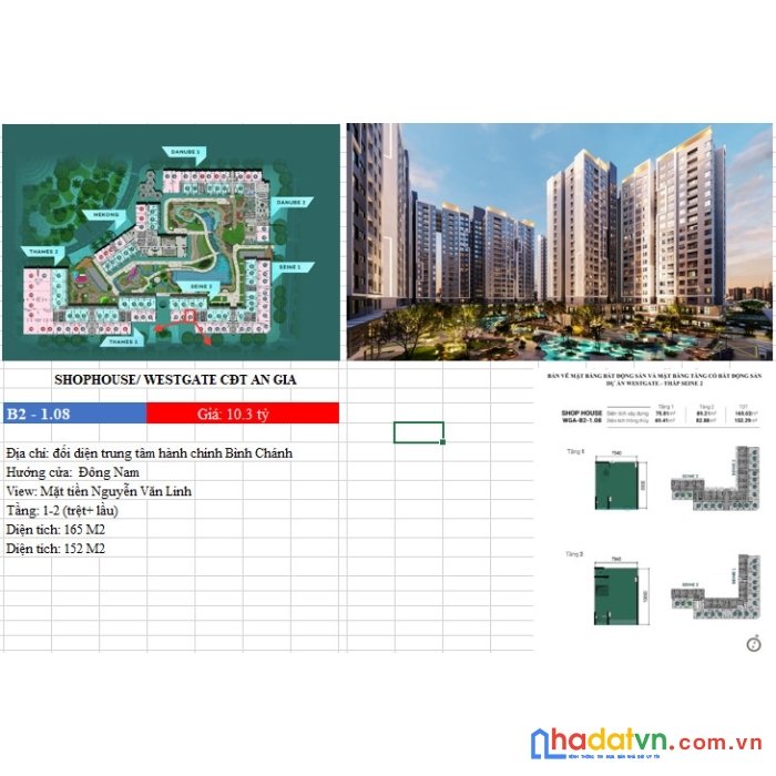 Shophouse mặt tiền đường nguyễn văn linh - cam kết thuê lại lên đến 100 triệu/tháng