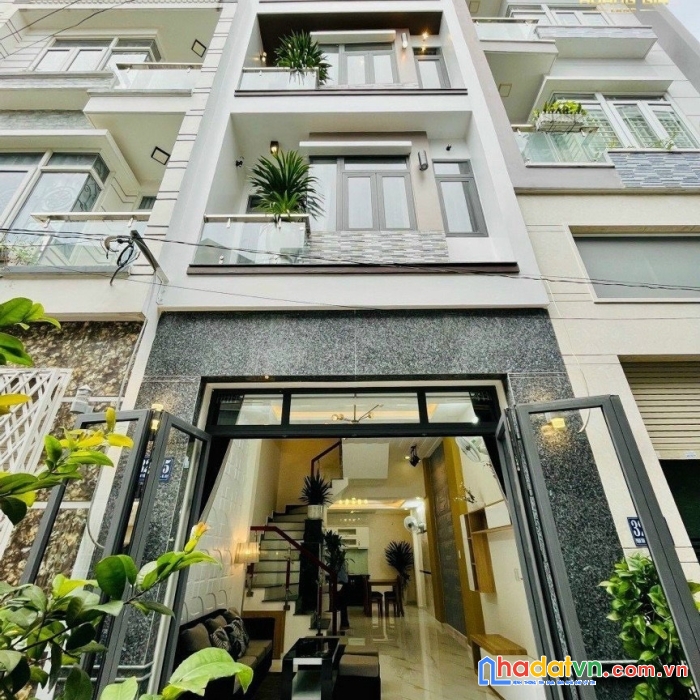 Bán nhà 5 tầng btct , hxh , sổ vuông a4 , phạm văn chiêu , phường 9 , gò vấp .