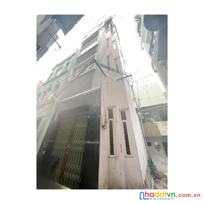 Hẻm 384  lý thái tổ, 3,5m*9.5m, 4 lầu, 6.7 tỷ