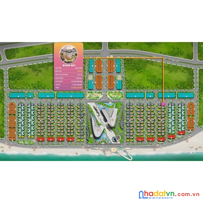 02 căn góc hoa hậu dự án văn phú vlasta sầm sơn