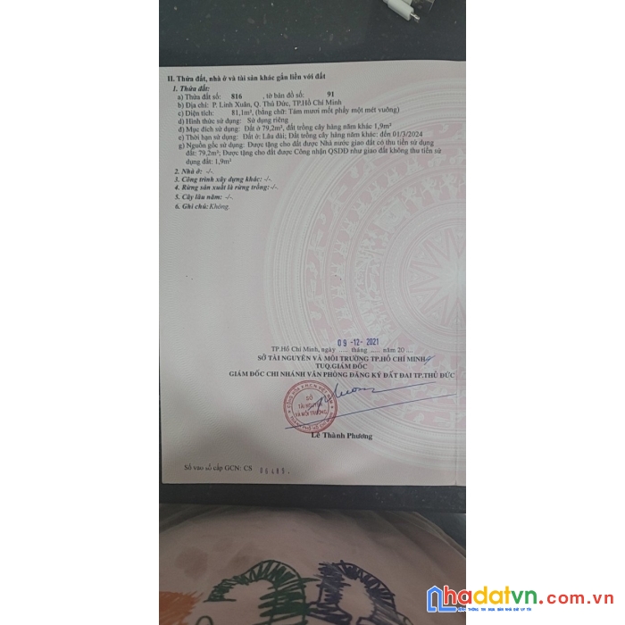 Bán lô đất lớn - xây dựng 5 tầng - nhà trọ - sát đại học - hơn 80m2 - chỉ hơn 4 tỷ.