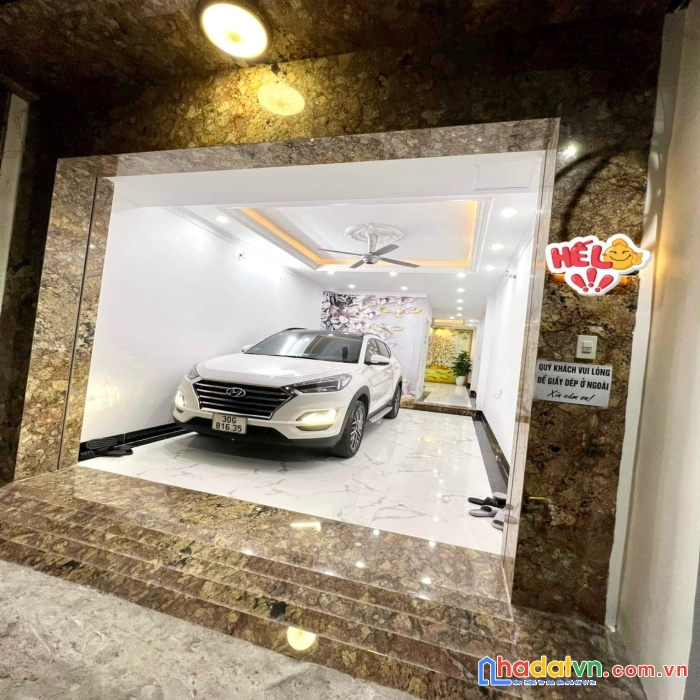 Tân mai - 10m ra mặt phố, thang máy, gara ô tô, nhà siêu đẹp 60m2 x 5 tầng