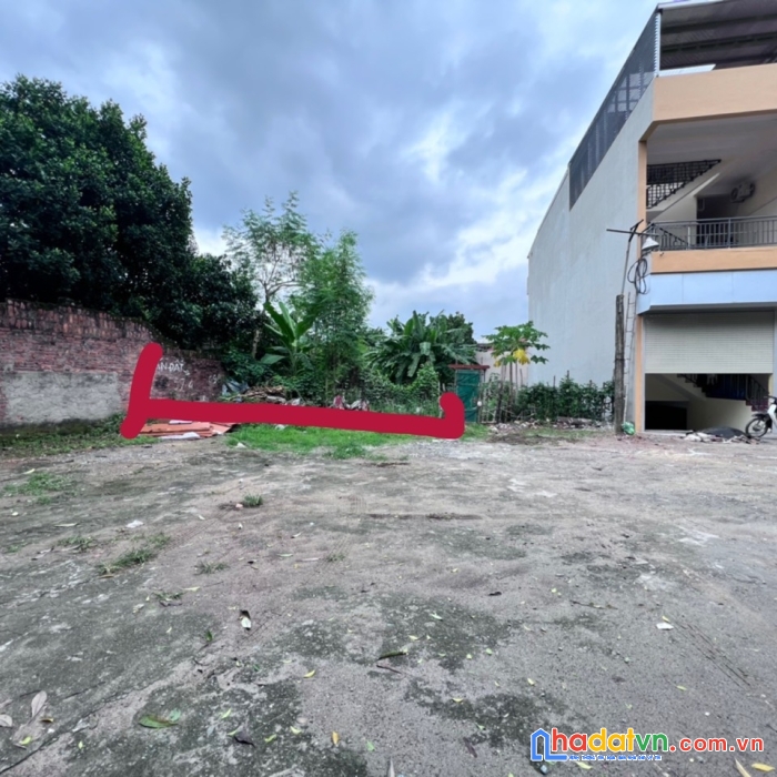 Cần thanh khoản lô đất đầu tư f0 183m mt 7m nở hậu thích hợp xây phòng trọ võ  thị sáu - xuân hòa