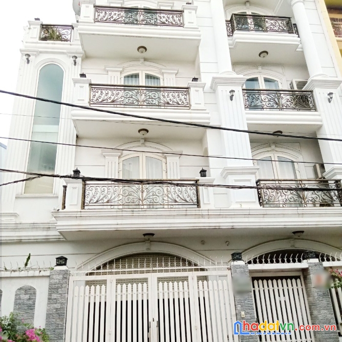 Nhà biệt thự bán đường mặt tiền nội bộ bùi minh trực p6q8