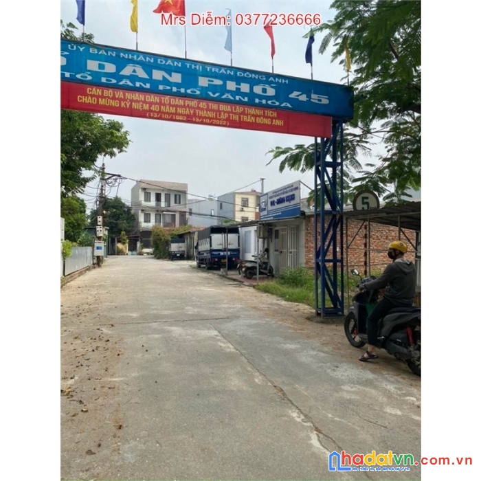 Nhỉnh 30 triệu, thuê 3 triệu/ tháng. mrs diễm bán 63m đất có nhà cấp 4 tại thị trấn