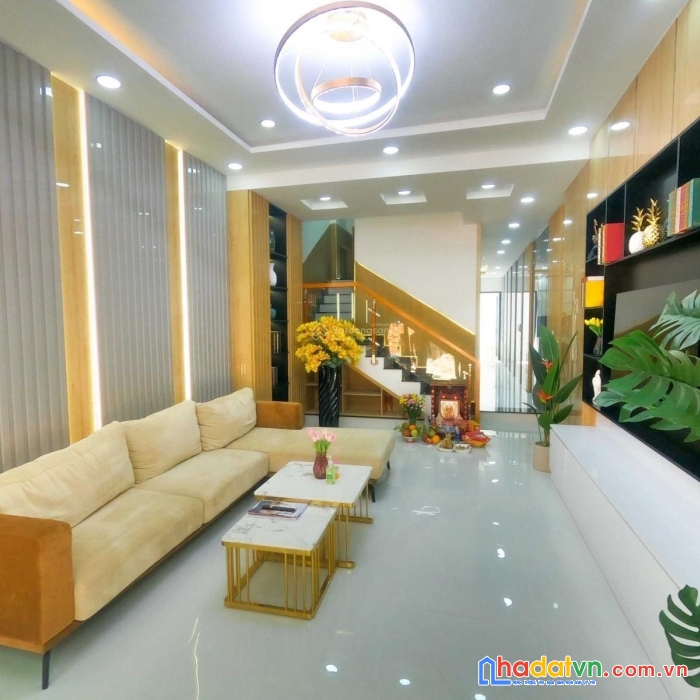 Chính chủ 0947843319  bán gấp nhà hẻm 12m đường nguyễn thái sơn, 5x14m , 3 lầu 6.5 tỷ