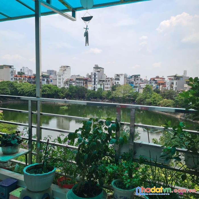 Bán nhà mặt hồ văn chương, 6 tầng, thang máy, mặt tiền 8m