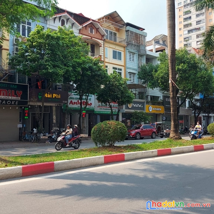 Mặt phố nguyễn khuyến, đường đôi kinh doanh đỉnh, 108m x 5 tầng giá 29.5 tỷ
