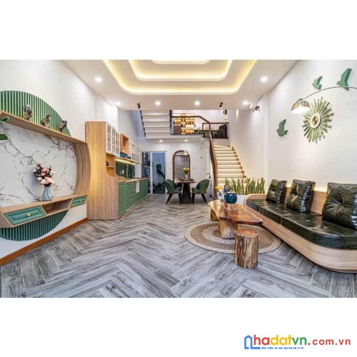 Bán nhà không bị ngập lụt hà huy tập, 3 tầng, tặng nội thất, ô tô đỗ cửa, 5 tỷ nhỉn.
