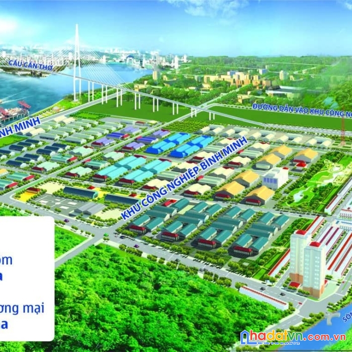 Đất nền-nhà phố tx bình minh, mekong city, có sổ- hỗ trợ vay nh 70%